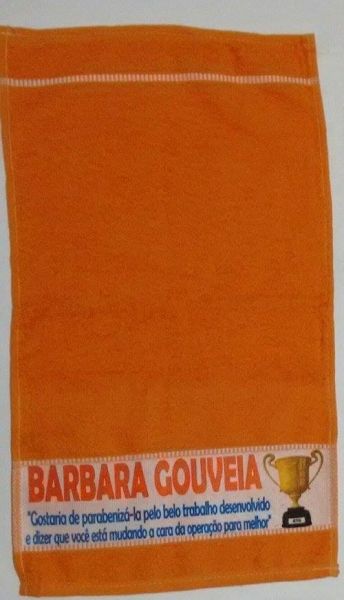 Toalhinha Laranja