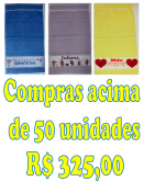 50 Unidades de Toalhas