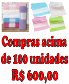 100 Unidades de Toalhas